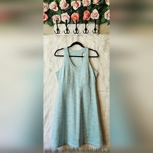 Mondetta Classic Textured Knit Chevron Athleisure Dress